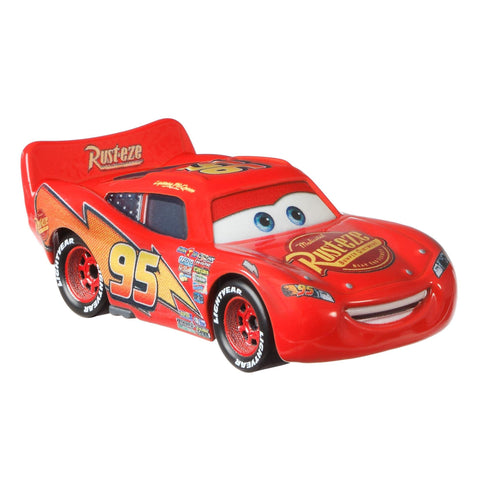 Disney FLM26 Pixar Cars-Lightning McQueen Dinoco 400, Multicolor