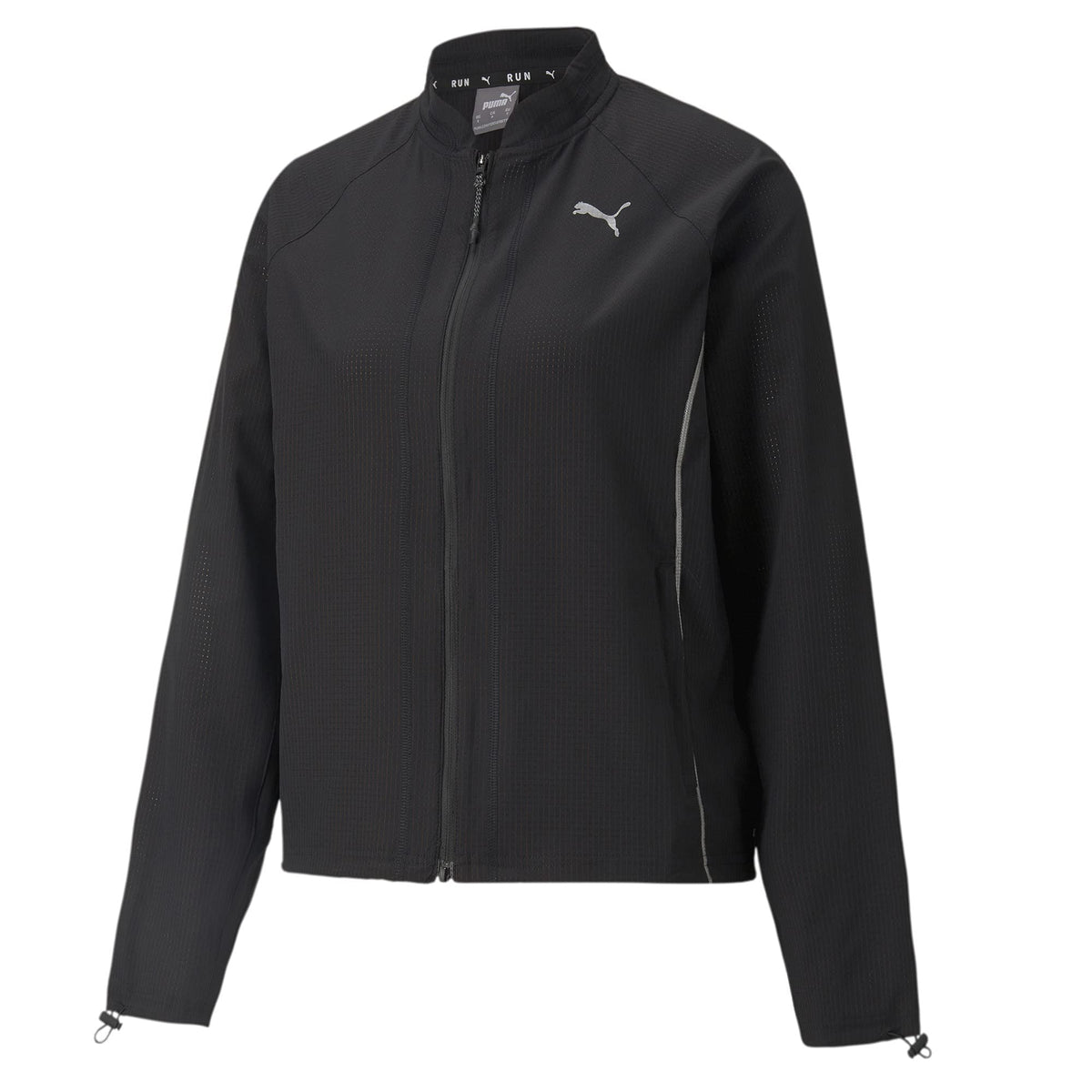 PUMA Women's Run Woven Ultra Jacket, Black, Large