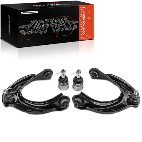 A-Premium 4Pcs Front Suspension Kit, Upper Control Arm & Lower Ball Joint, Compatible with Honda Accord 2008-2012, Acura TSX 2009-2014