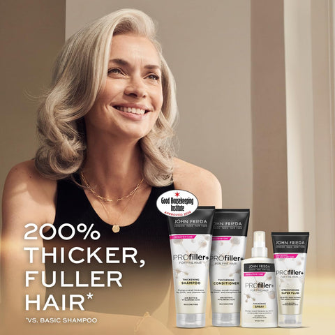 John Frieda PROfiller+ Thickening Conditioner for Thin, Fine Hair, 250ml