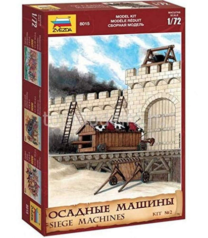Zvezda 8015 - Siege Machines - Plastic Model Soldiers Kit Scale 1/72