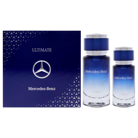 Mercedes-Benz Ultimate for Men - 2 Pc Gift Set 4oz EDP Spray, 0.84oz Travel Spray