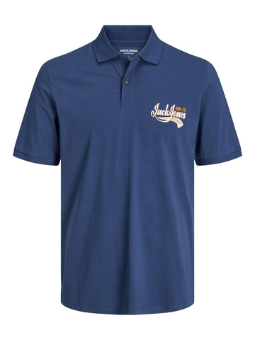 Jack & Jones Mens Logo Classic, Ensign Blue, 5XL