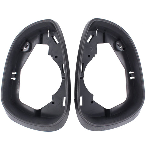 HouYeen Door Wing Mirror Frame Cover for Ford Fiesta MK7 2008-2017 Rearview Mirror Cap Left and Right Side Pair