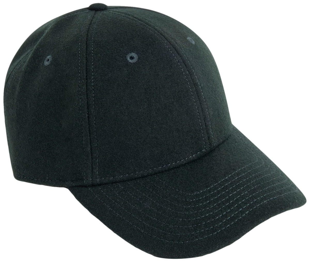 Hackett London Men's Flannel Cap, Black, One Size