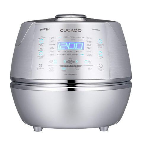 CUCKOO CRP-DHSR0609F Rice Cooker Silver with Display, 1090 W