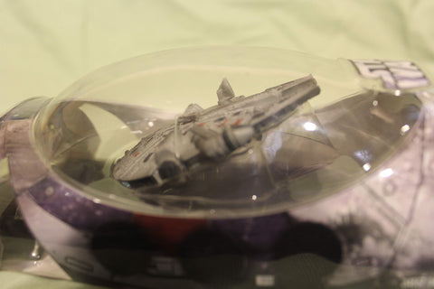 Titanium Series Star Wars 3INCH Vehicles - Battle RAVAGED M.Falcon