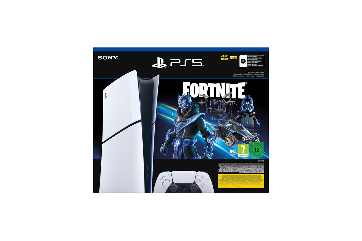 PlayStation Pack Console Ã©dition numÃ©rique 5 - FortniteÂ® Cobalt Star (modÃ¨le - Slim)
