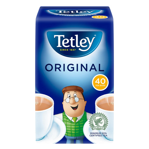 Tetley Tea, 40 Count Tea Bag