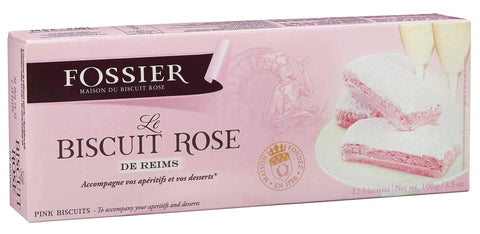 Biscuits Roses (Pink Champagne Biscuits) by Fossier (100 gram)