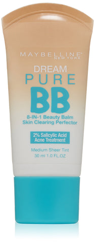 Maybelline Dream Pure BB Cream, Medium, 1 fl. oz. (Packaging May Vary)