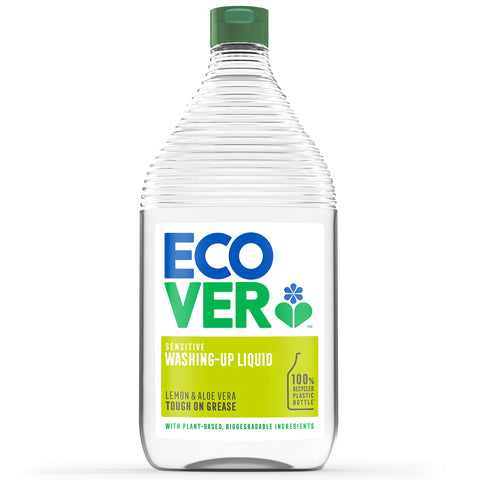 Ecover Washing Up Liquid, Lemon & Aloe, 950ml
