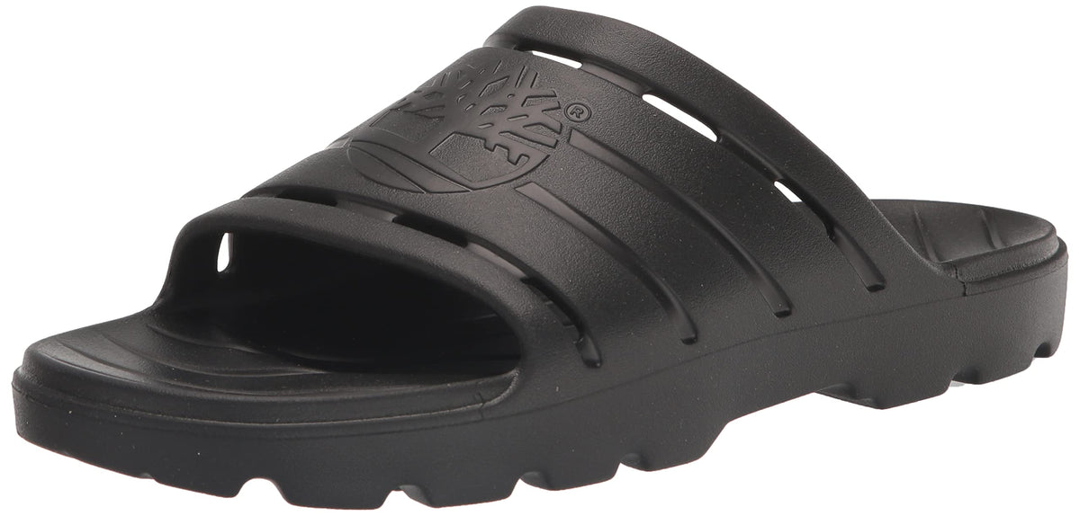 Timberland Men's Get Outslide Slide Sandal, Black, 3