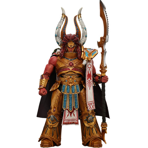 JOYTOY Warhammer 40k Thousand Sons, Thousand sons Magnus the Red Primarch of the XVth Legion 1/18 Action Figure Collectible Model?Dedicated To You Who Love Collecting