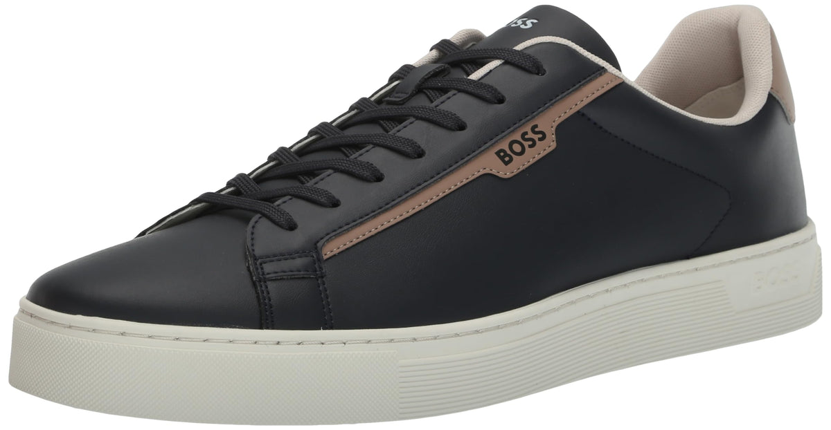 BOSS Rhys Cupsole Fashion Sneaker Deep Navy