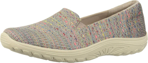 Skechers Women's, Relaxed Fit: Reggae Fest - Wicker Slip-On - Wide Width Taupe 9 W