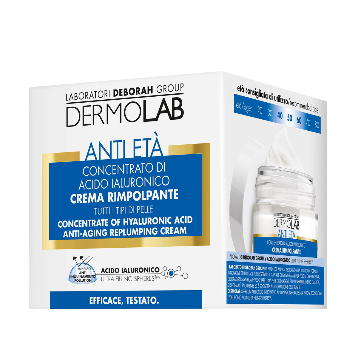 DERMOLAB Face Cream 50 Ml 5829 Antieta'Rimpolpante Face Care