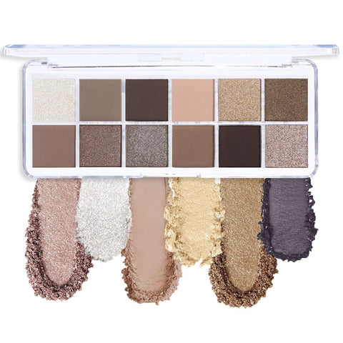 CAKAILA 12Color Nude Dark Light Brown Eyeshadow Palette Makeup,Korean Natural Eyeshadow palettes Neutral Warm Eye Pallet,Highly Pigmented Ultra-Blendable, Naturing-Looking,Long Lasting
