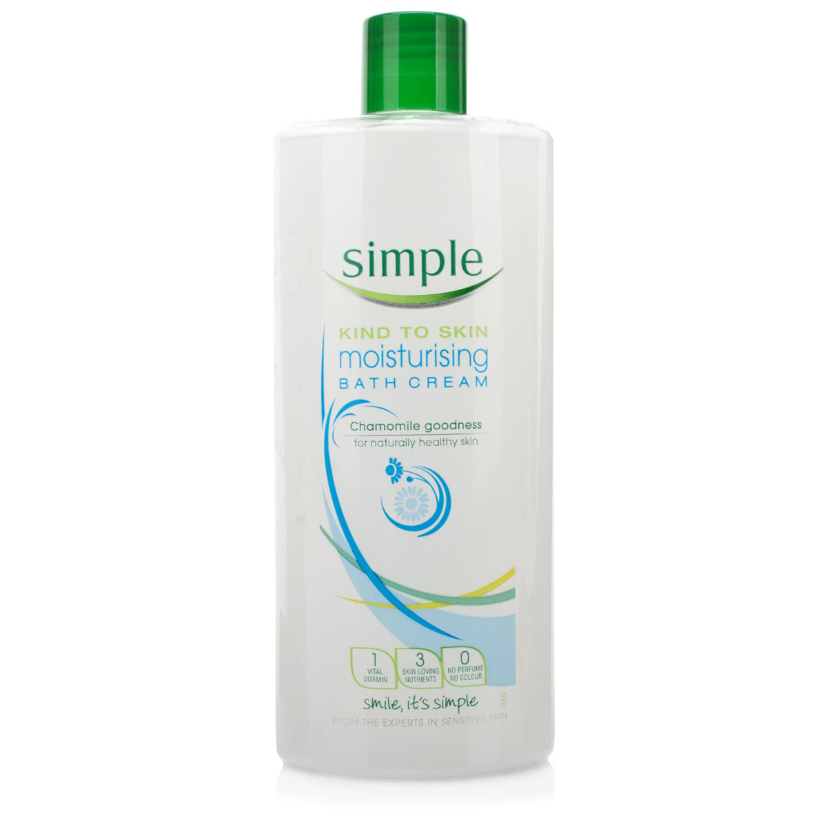 Simple moisturising bath cream - pack of 2