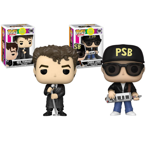 Funko Pop! Rocks Set of 2: Pet Shop Boys - Neil Tennant and Chris Lowe