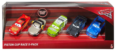 Disney Pixar Cars 3 Piston Cup Race 5-Pack (Includes Jackson Storm)