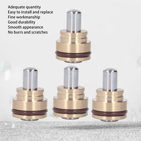 Hilitand 4 Pcs Joystick Handle Control Valve, High Hardness Good Sealing Excavator Joystick Handle Button for CAT E320B, C, D