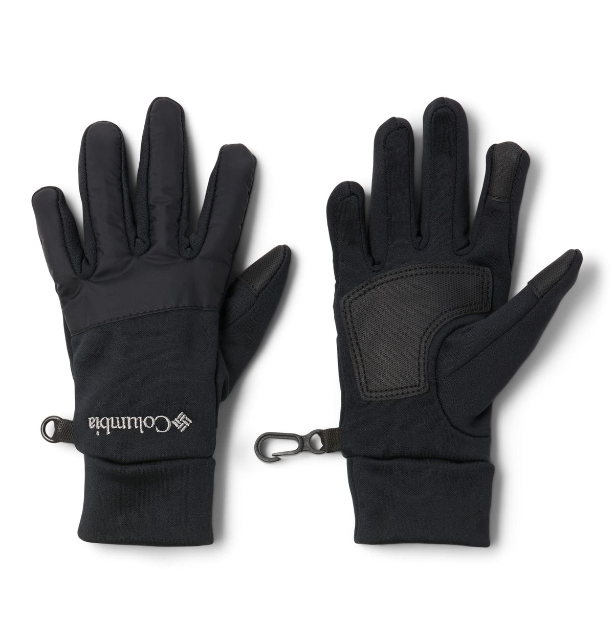 Columbia Unisex Kids Cloudcap Fleece Glove, Fleece Gloves, Black, Size L