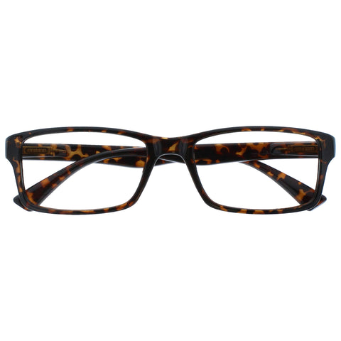 The Reading Glasses Company Brown Tortoiseshell Readers Designer Style Mens Womens UVR092BR +1.50