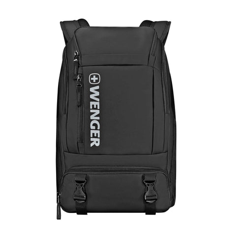 Wenger XC Wynd Travel Laptop Backpack - 16ÃƒÆ’Ã†â€™Ãƒâ€šÃ‚Â¢ÃƒÆ’Ã‚Â¢ÃƒÂ¢Ã¢â€šÂ¬Ã…Â¡Ãƒâ€šÃ‚Â¬ÃƒÆ’Ã¢â‚¬Å¡Ãƒâ€šÃ‚Â Backpack with Laptop Compartment and Headphone Pocket, 28L Business Backpack, Wet Pockets, 50cm, Black