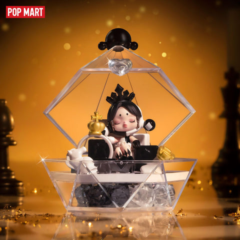 POP MART CRYBABY Wishes at Your Fingertips Series Scene Set Blind Box Figures, Random Design Mystery Toys for Modern Home Decorations Indoor, Collectible Toy Set for Desk Accessories, Single Box