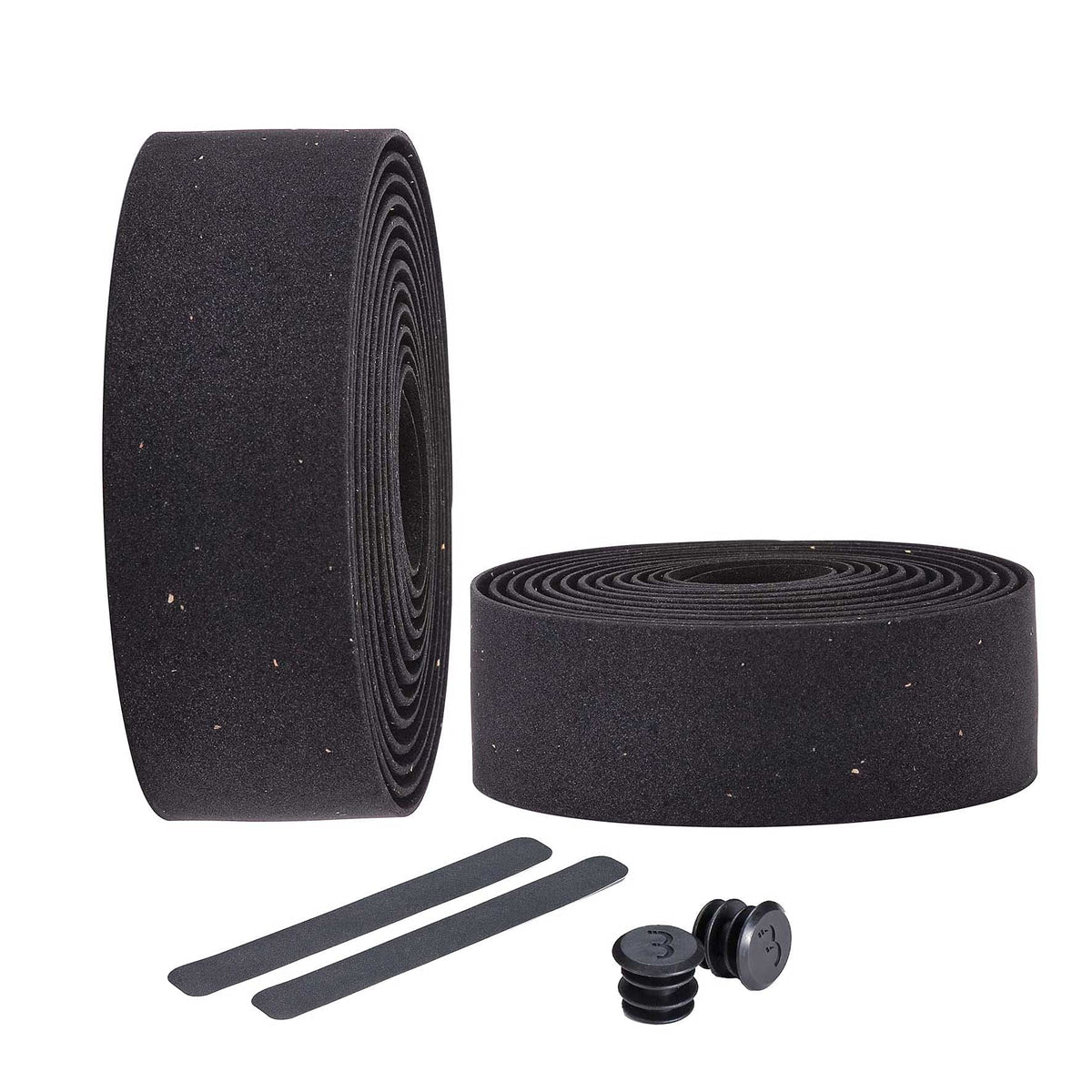 BBB Cycling BHT-01 RaceRibbon Handlebar Tape for Road Bikes (Black Cork)