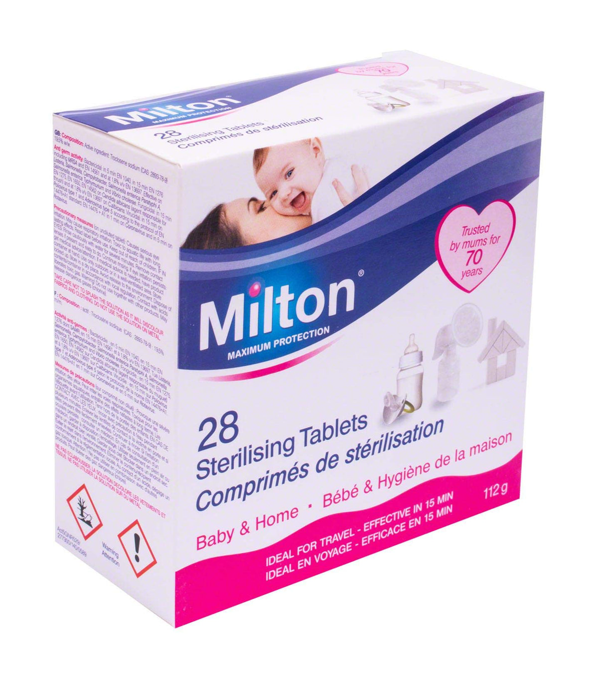 Milton Standard Sterilising Tablets, Pack of 28