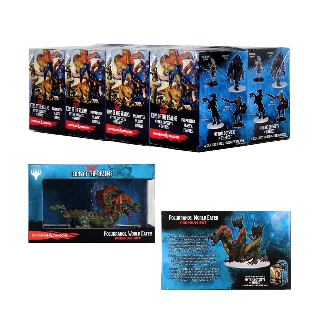 WizKids Dungeons & Dragons - Mythic Odysseys of Theros Bundle