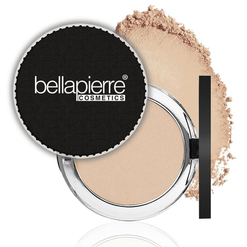 bellapierre Compact Mineral Foundation SPF 15 | Vegan & Cruelty Free | Hypoallergenic | Full Coverage - 10 Grams - Latte