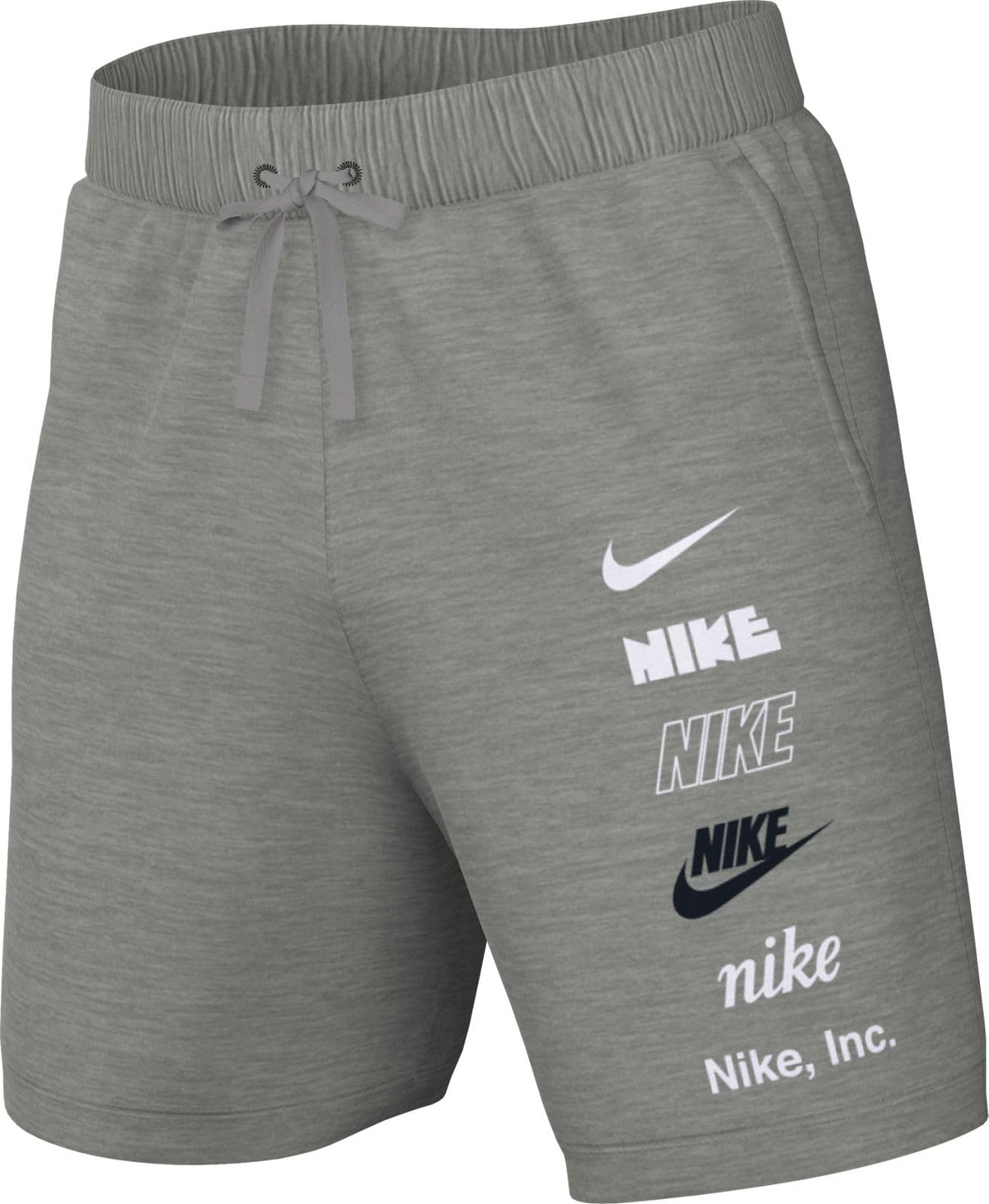NIKE FB8830-063 M NK Club+ FT Short MLOGO Pants Men's DK Grey Heather Size S