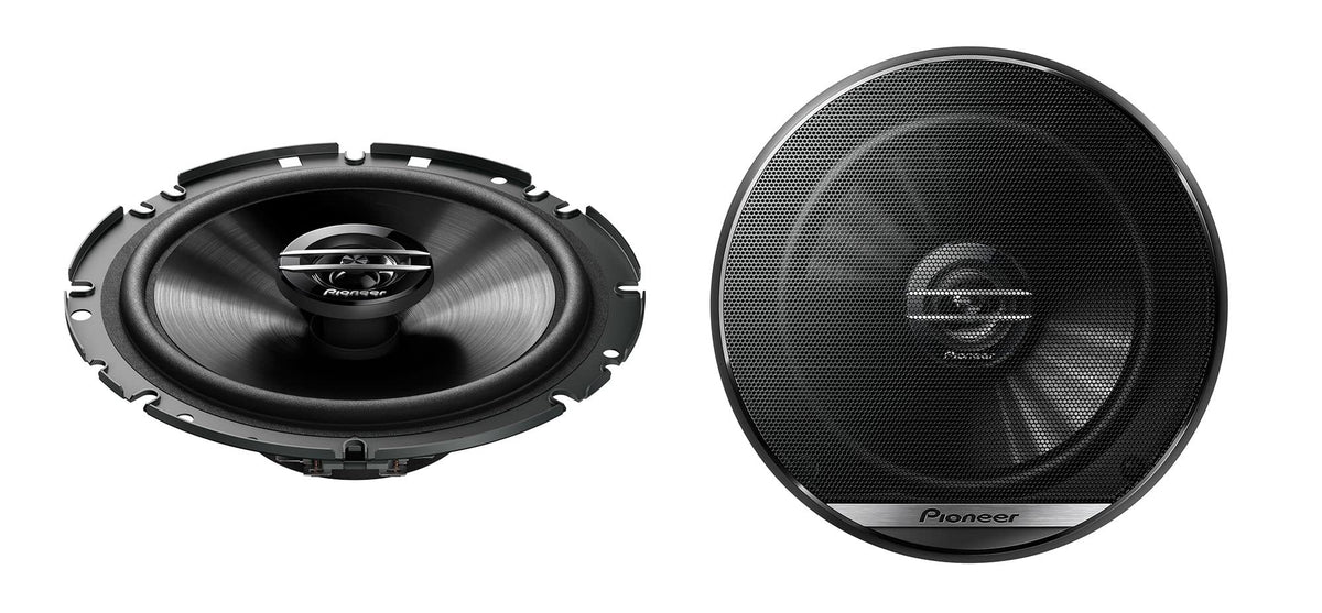Pioneer TS-G1720F 17cm 2-Way Coaxial Speakers (300W) , black