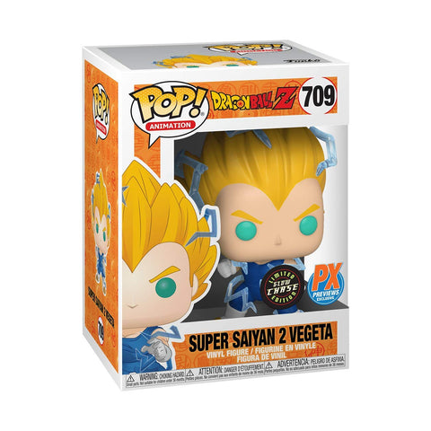 POP Animation Dragon Ball Z Super Saiyan 2 Vegeta PX VIN Figure Chase Limited Edition