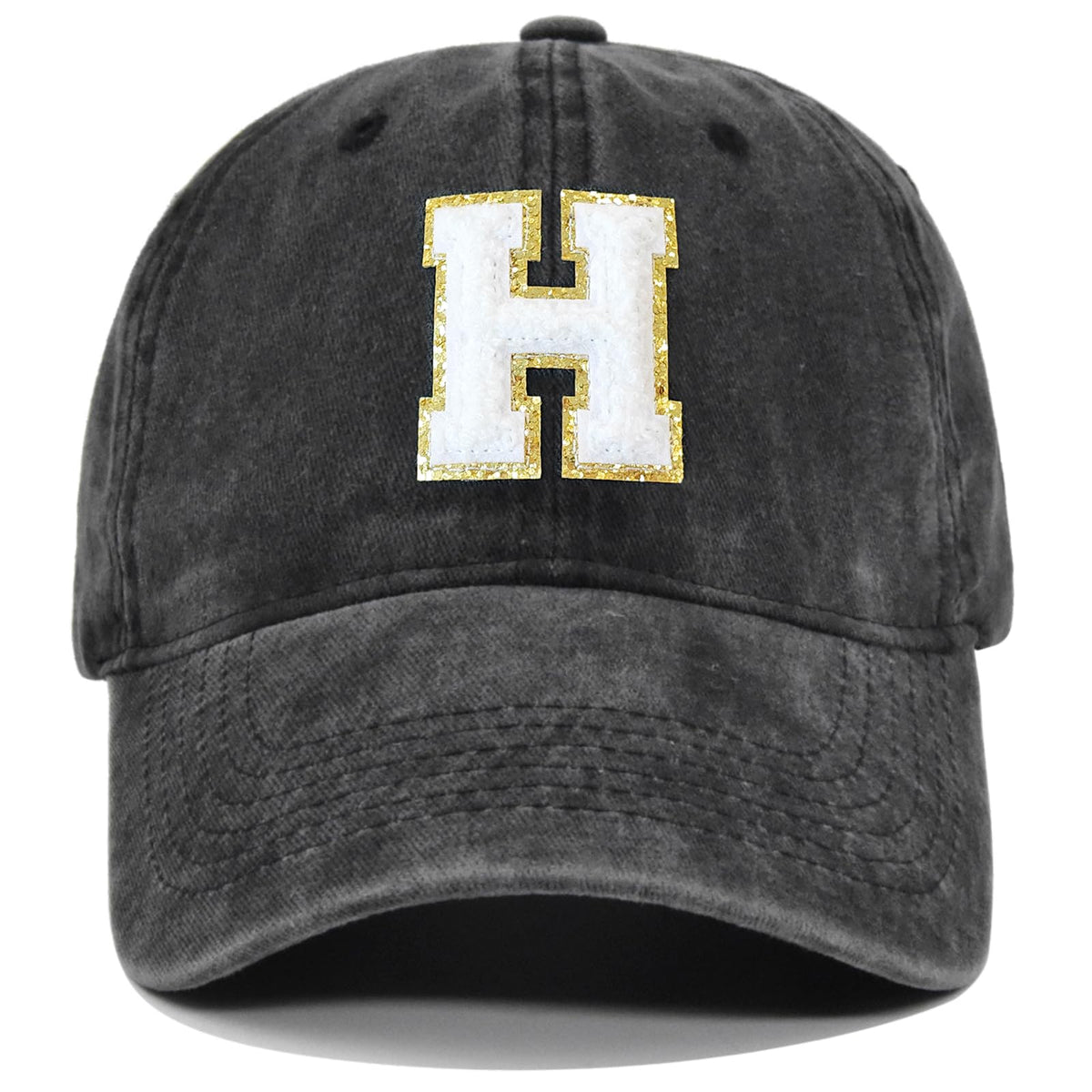 Initial Baseball Hat, Monogrammed Gifts for Women, Initial Gifts Birthday Gifts Wedding Gifts for Women Letter H