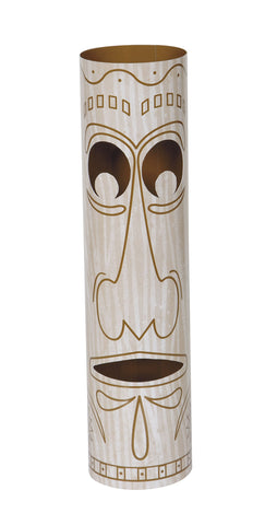 Paper Tiki Totem Pole Luau Centerpiece Decorations, Assorted 3ct