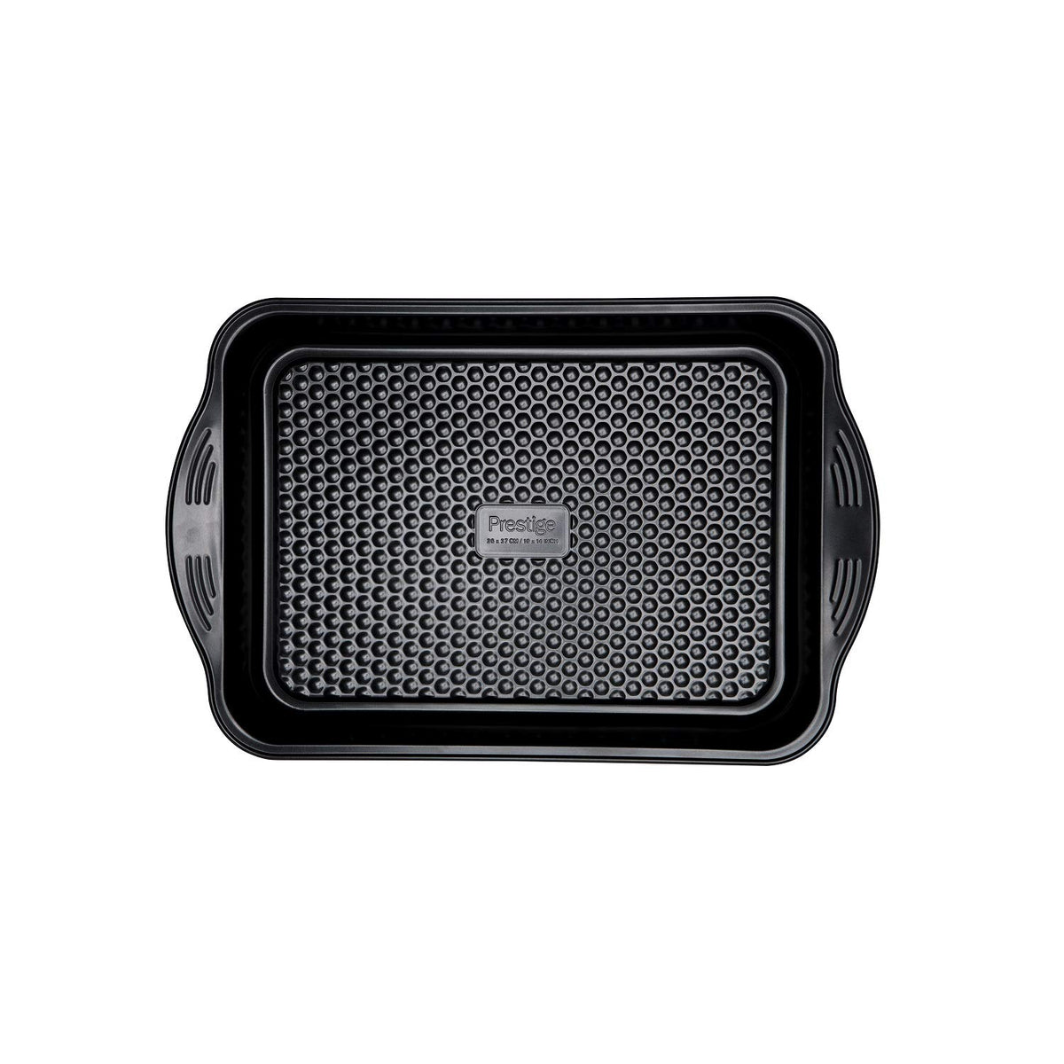PRESTIGE - Aerolift - Large Oven Tray - Non stick - Cushion Base - Fridge Freezer and Dishwasher Safe - Carbon Steel - 44.5 x 29 x 5 cm/10 x 14 Inch