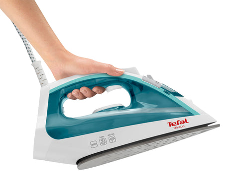 Tefal Virtuo FV1710 fer à repasser Fer à vapeur 1800 W Vert, Blanc