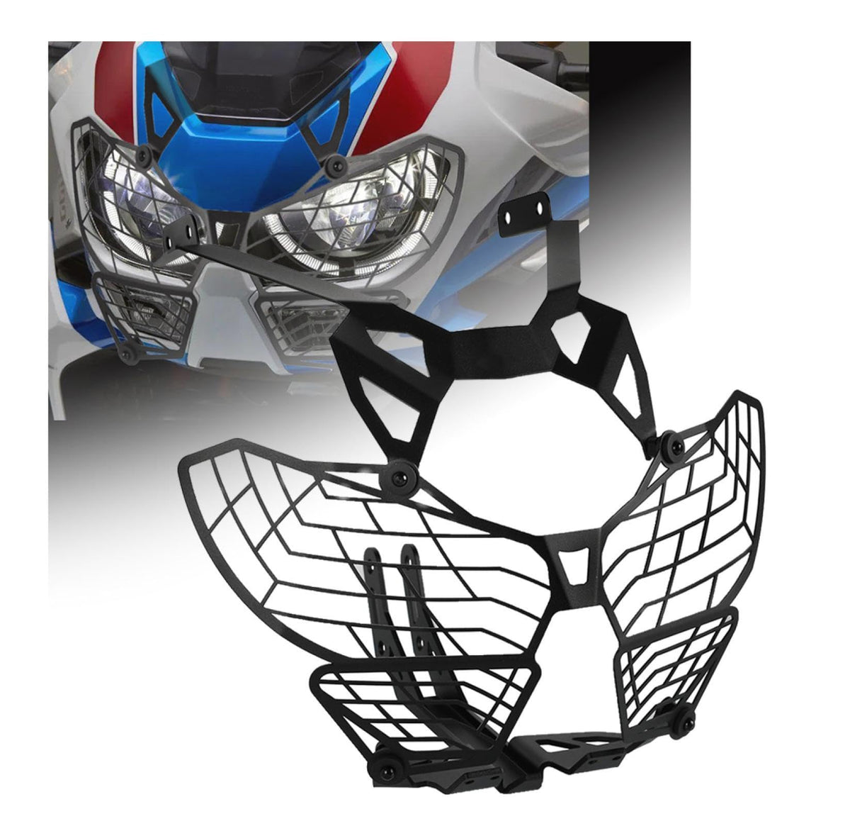 OQHAIR motorcycle headlight grille Motorcycle Headlight Protector cover Grille Protector For H-ON-DA CRF1100L AFRICA TWIN 2020-2021 CRF1100 L AFRICATWIN ADV SPORT