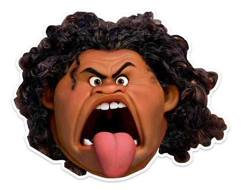 STAR CUTOUTS SM332 Maui Fun Face Mask for Children for Birthdays, Fans & Moana Parties Talking Point, Multicolour,25 x 5 x 25 cm