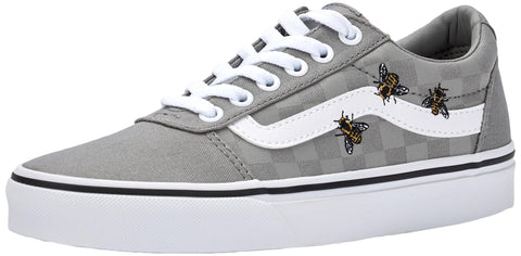Vans Women's Ward Trainers Sneaker, Embroidery Bees Drizzle, 6