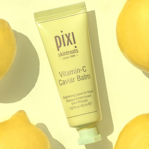 Pixi Beauty Vitamin-C Caviar Balm 45 ml | Encapsulated Vitamin-C Leave On Mask | Hydrates and Nourishes Skin | Helps Promote Collagen Production | 1.52 Fl Oz