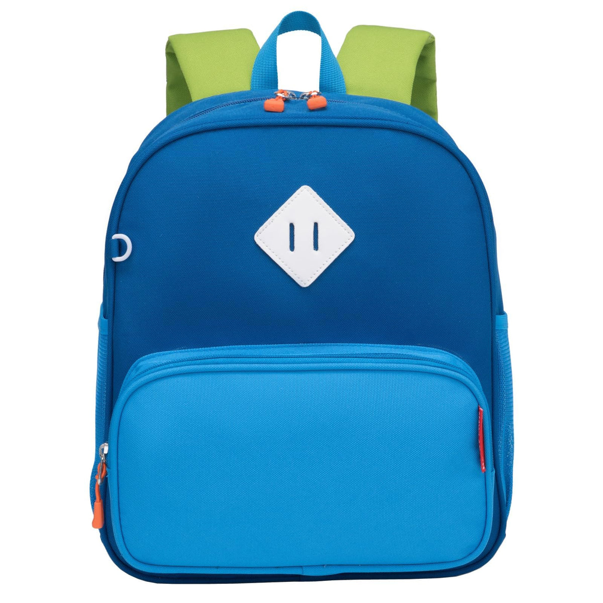 HawLander Preschool Kids Backpack, 12 inch Toddler Backpacks for Boys with Chest Strap, Blue