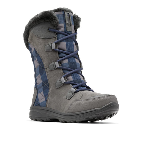Columbia Women's Ice Maiden II Snow Boot, Charcoal/Nocturnal, 10.5