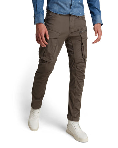 G-Star Raw Men's Rovic Zip 3D Straight Tapered Fit Cargo Pants, Gs Grey, 29W x 30L