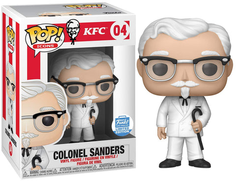 Funko Pop! Icons: KFC - Colonel Sanders with Cane (Exclusive)
