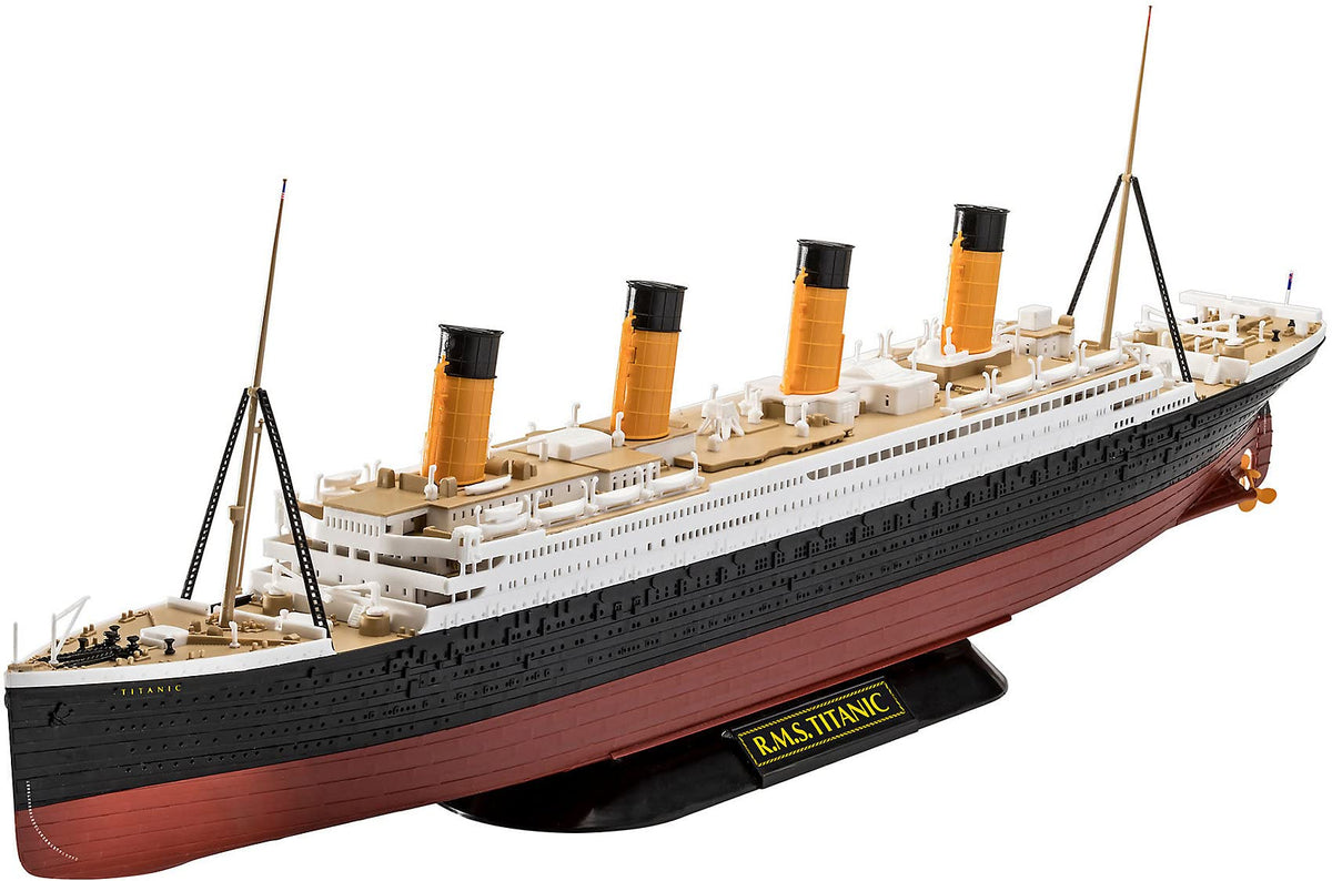 Revell Easy-Click 05498 R.M.S. Titanic 1:600 Scale Unbuilt/Pre-coloured/Click-Together (Non-Glue) Plastic Model Kit